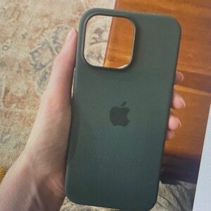 Apple Dark Green iPhone Case